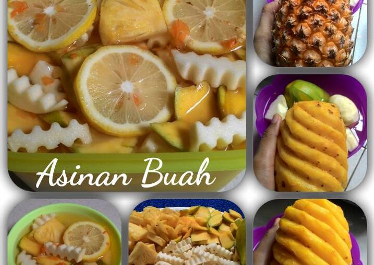 Resep Asinan Buah With Lemon Yang Renyah