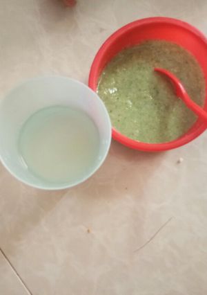 Foto resep Bubur Kangkung (mpasi6bulan keatas)