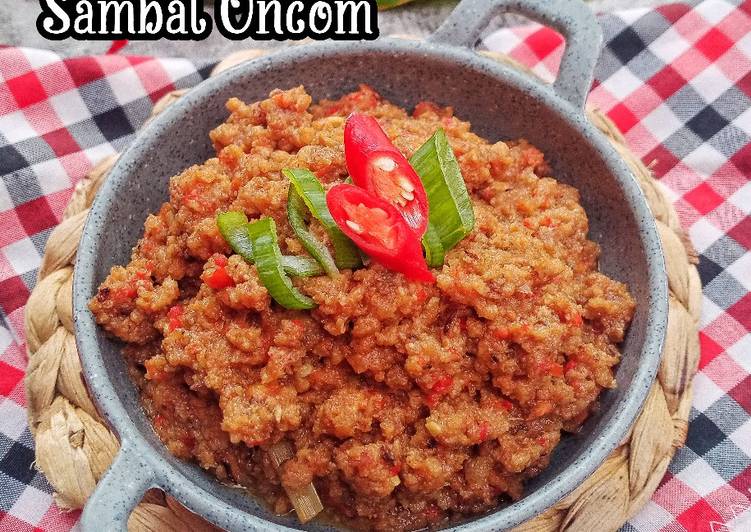 Cara Gampang Mengolah Sambal Oncom yang Lezat