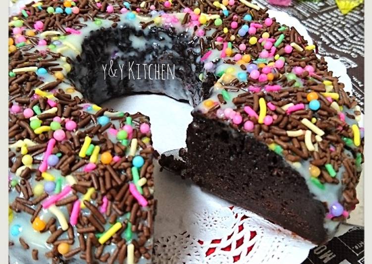 Cake coklat kukus moist,kilat,no mixer,no oven