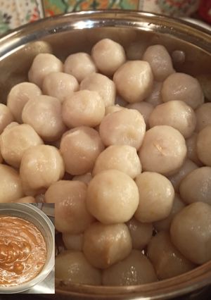 Foto resep Cilok Bumbu Kacang (tetap kenyal meski sudah dingin)