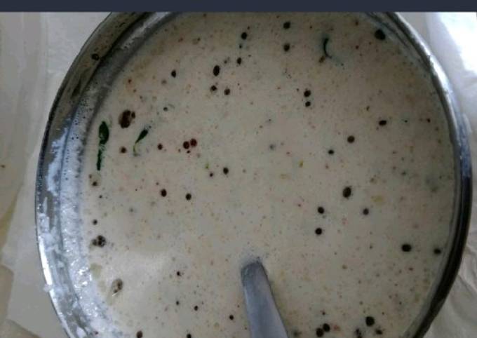 Recipe of Homemade Coconut chutney