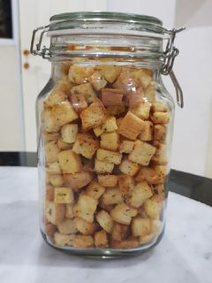 Foto resep Garlic Croutons