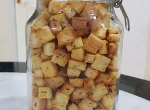 Foto resep Garlic Croutons