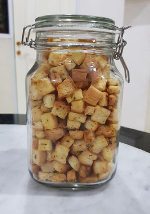 Foto resep Garlic Croutons