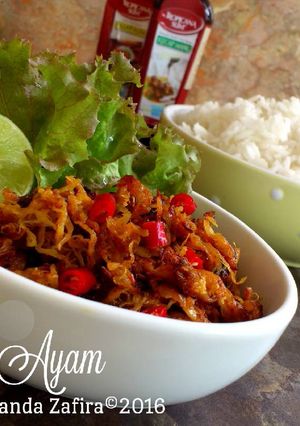 Foto resep Rabuk Ayam (memanfaatkan sisa olahan ayam)