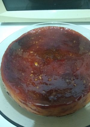 Una foto de Budín de pan súper fácil!