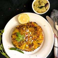 A picture of Mixed Veg. Rosti / pancake (Healthy Breakfast Recipe).