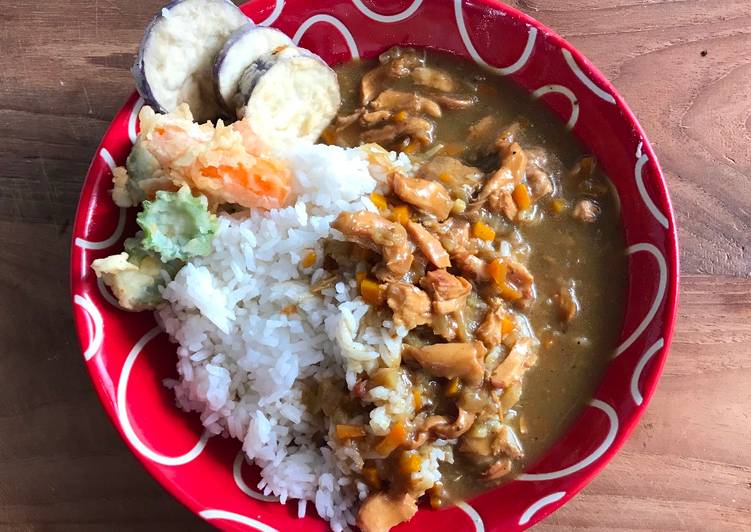 Cara Gampang Menyiapkan Nasi Kare &amp; Tempura Sayuran Anti Gagal