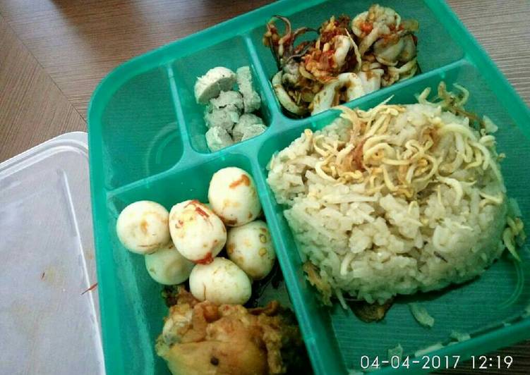 Nasi uduk (shirataki) keto #ketopad