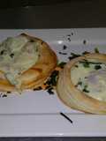 Canastas de masa de hojaldre