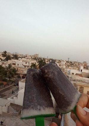 A picture of Oreo ice cream| Oreo Popsicle.
