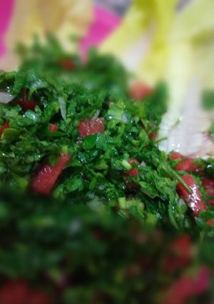 A picture of Tabbouleh.