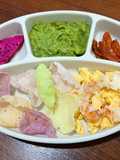 Guacamole & Chips ข้าวเกรียบผัก สำหรับเด็ก blw