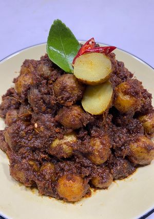 Foto resep Rendang Kentang Vegetarian