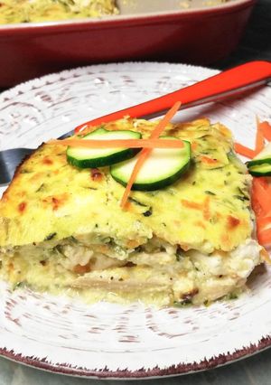 Cukkinis fetás csirkemell 🥒🥕 recept fotója