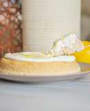 Cheesecake ligera de limón al micro