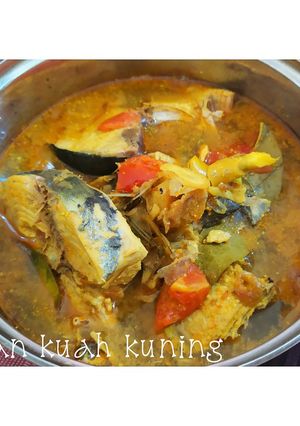 Foto resep Ikan tuna kuah kuning