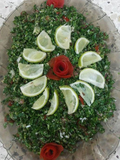 صورة لوصفة تبولة