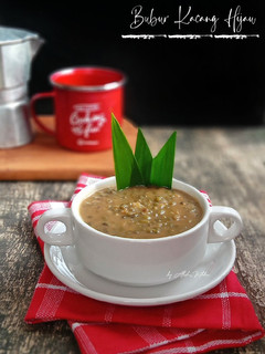 Foto resep Bubur Kacang Hijau (versi gula merah)