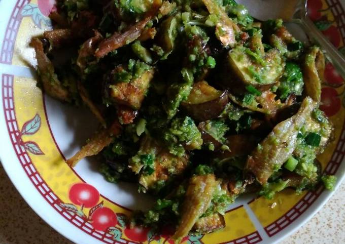 Sambal Terong Ikan Teri Hidangan Akhir