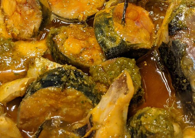 Surmai curry (king mackerel)
