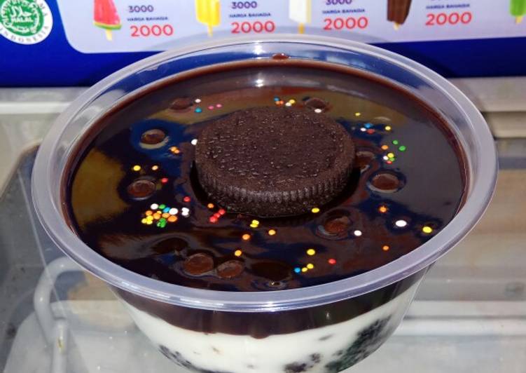  Resep  Puding  Oreo  Coklat Lumer 