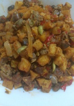 Foto resep Sambel goreng kentang