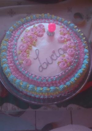 Una foto de Torta de cumple de mi niña