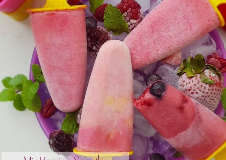 Mix Berries Smoothie POPSICLE