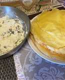 Млинці 🥞 з творогом та родзинками (Налисники)