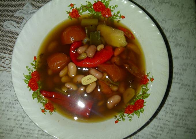 Sayur asem kacang merah