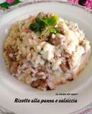 267 🍚Risotto alla panna e salsiccia 🍖