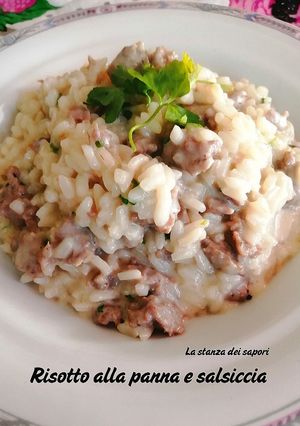 Foto di 267 🍚Risotto alla panna e salsiccia 🍖