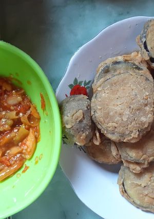 Foto resep Terong goreng tepung sambal Geprek