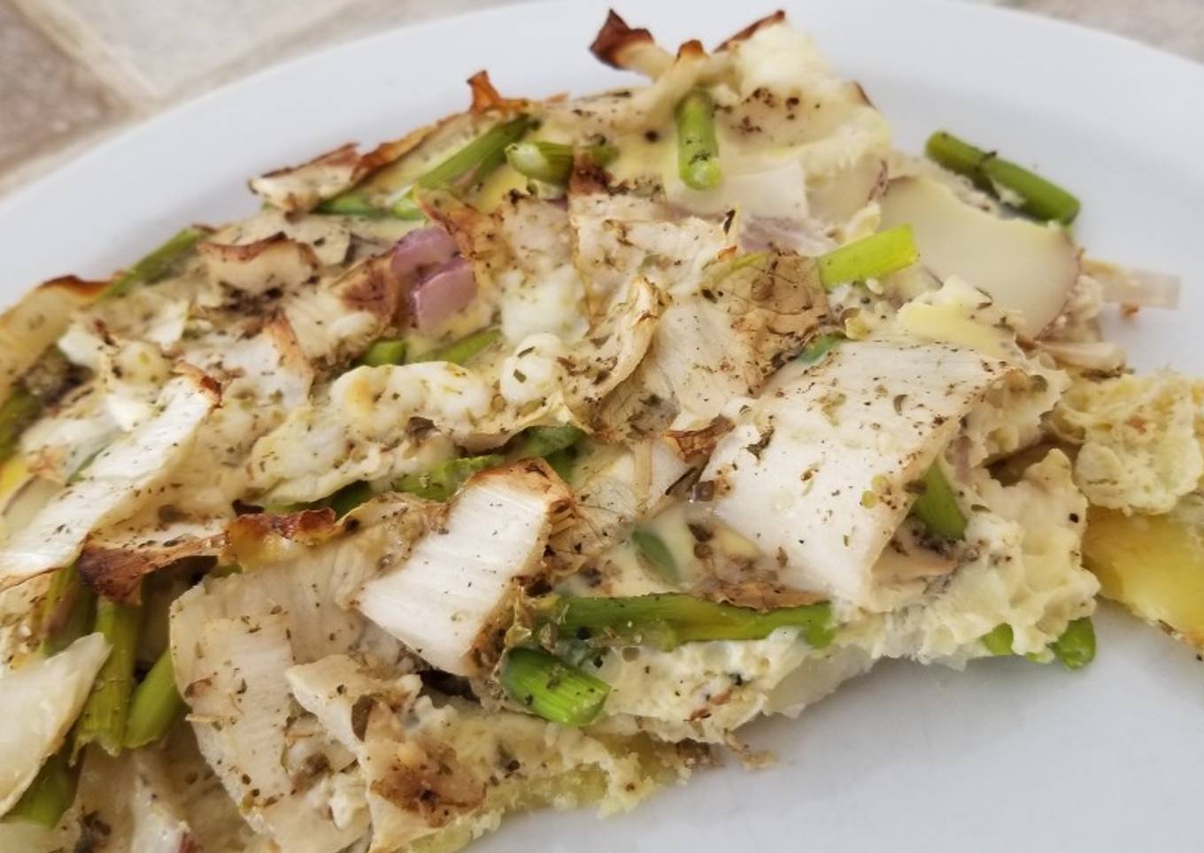 Spring frittata
