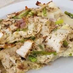 A picture of Spring frittata.