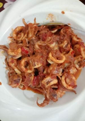 Foto resep Cumi Terasi Bumbu Pedas