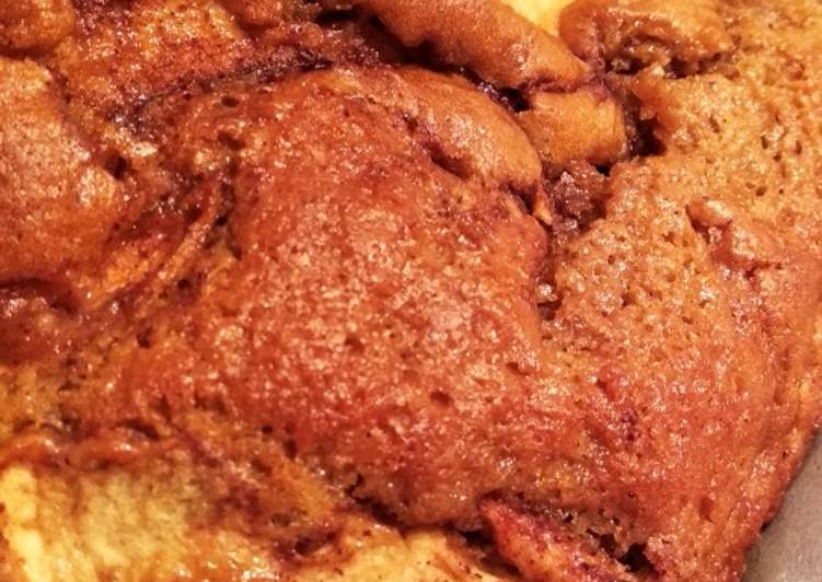 Bizcocho de manzana y canela