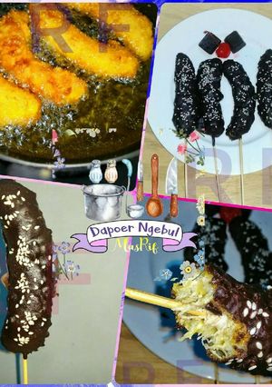 Foto resep Banana Crispy with Choco Ganache