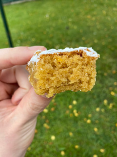Una foto de 🥧Tarta de almendra /Tarta de Santiago 🥧
