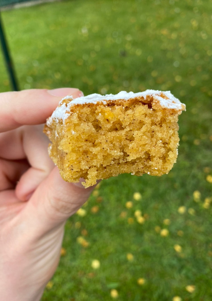Una foto de 🥧Tarta de almendra /Tarta de Santiago 🥧