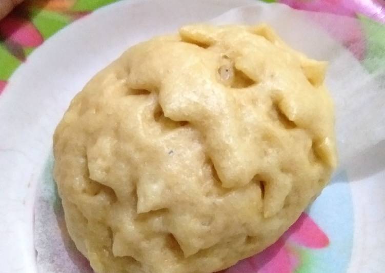 Cara mudah mengolah Bakpao isi unti kelapa Anti Gagal