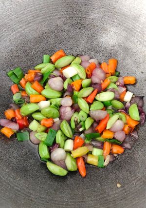 Foto resep Tumis Pete pedas