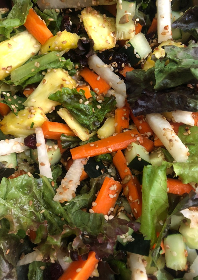 Una foto de Ensalada fresca y crujiente