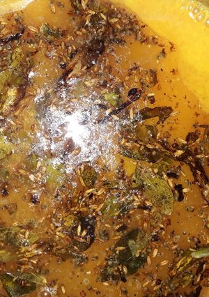 A picture of Tuvar dal tadka.