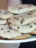 Galletas con chispas de chocolate