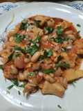 Mondongo light con porotos