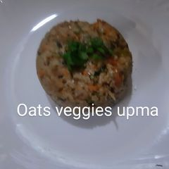 Oats veggies upma A picture of Oats veggies upma.