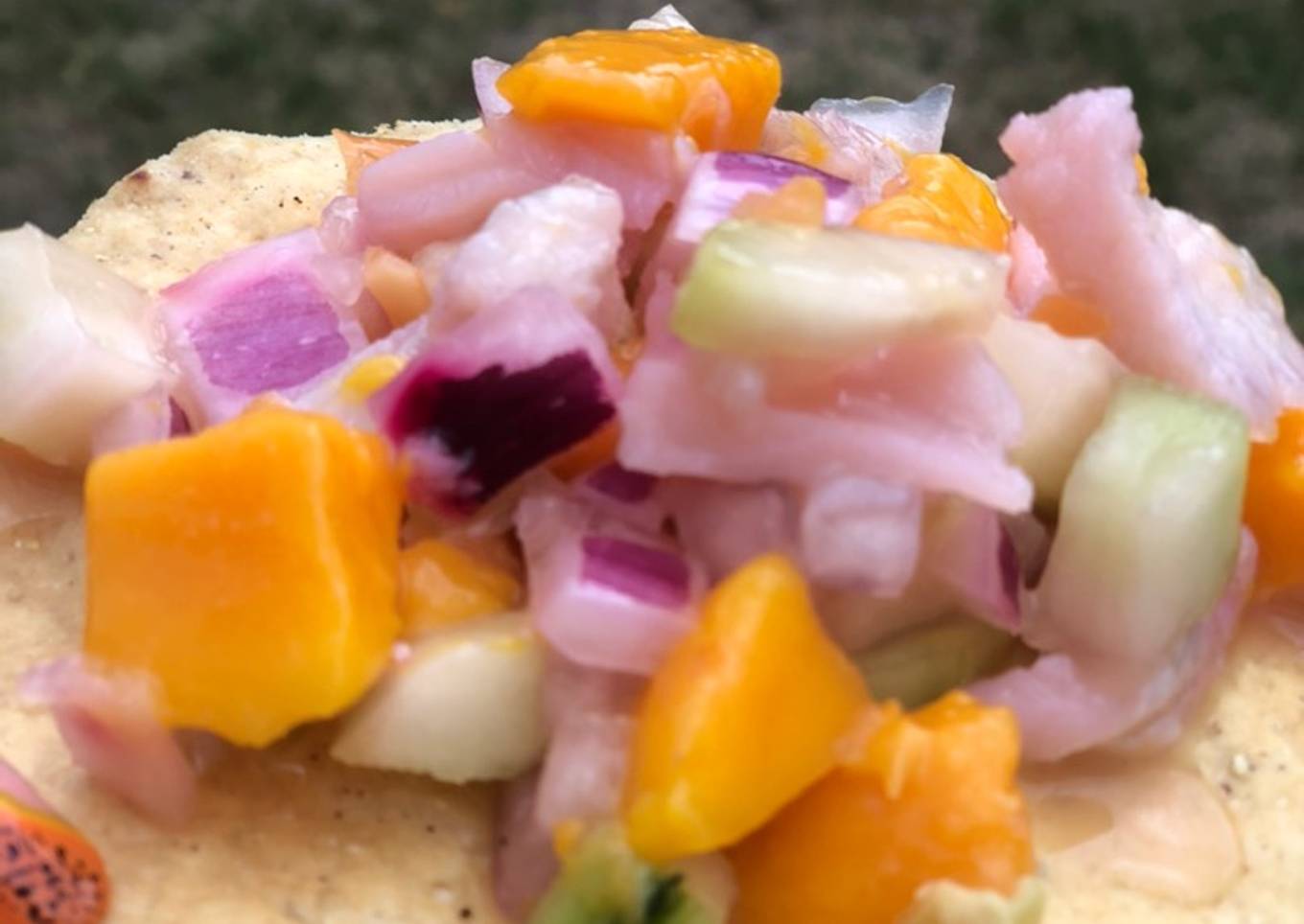 Tostadas de ceviche